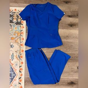 Total blue scrubs